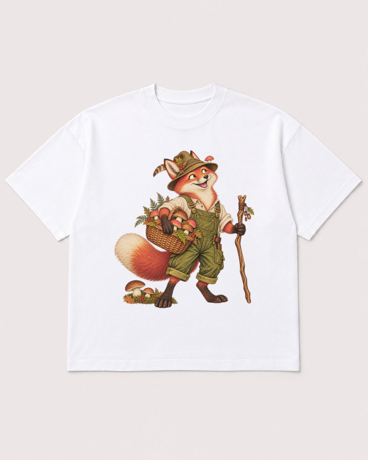 Mockup Boxy Heavyweight Tee White product
