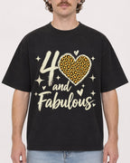 Mockup Boxy Heavyweight Tee Black male close-up 09
