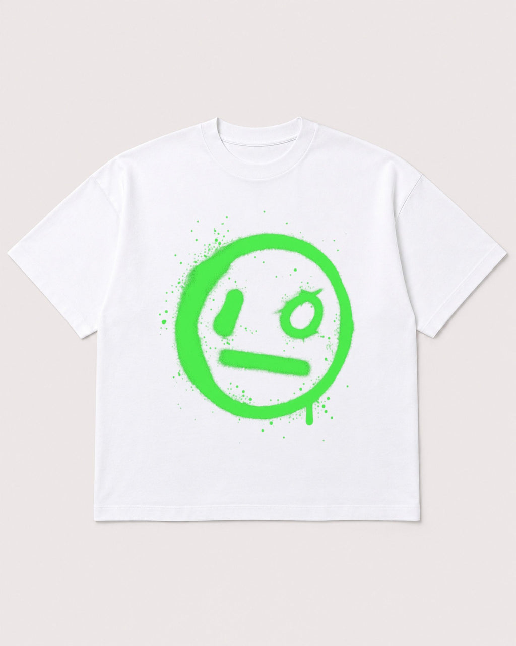 Mockup Boxy Heavyweight Tee White product