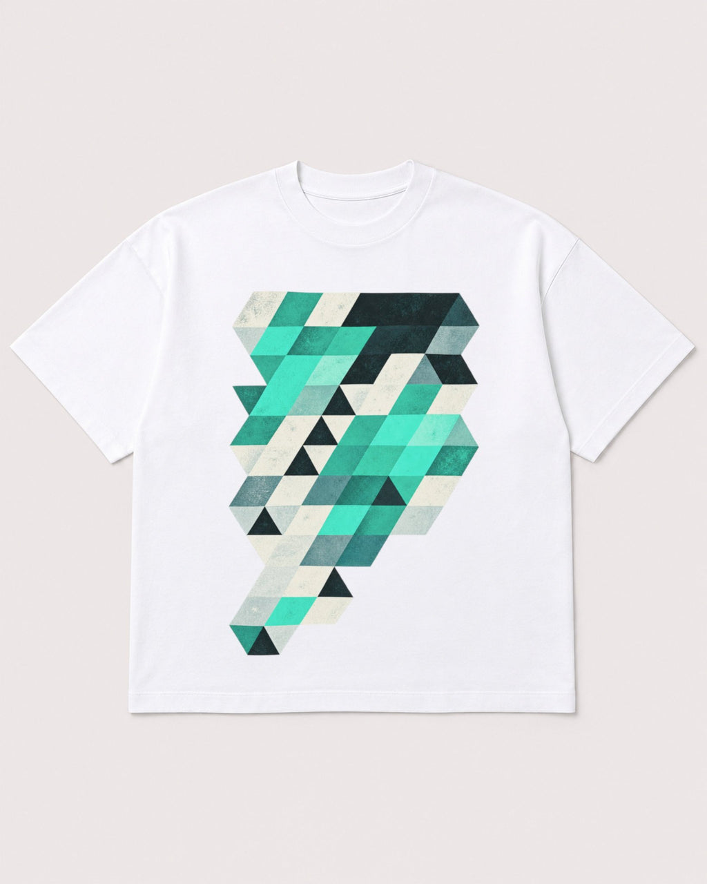 Mockup Boxy Heavyweight Tee White product
