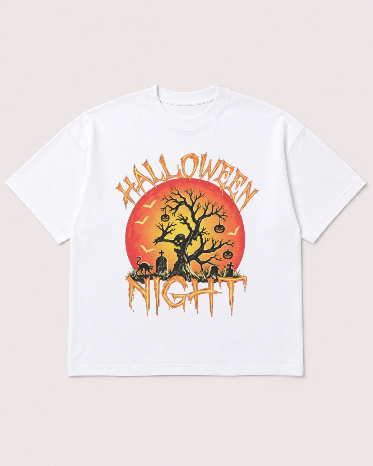 Mockup Boxy Heavyweight Tee White product