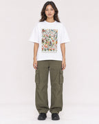Mockup Boxy Heavyweight Tee White female full-body 02