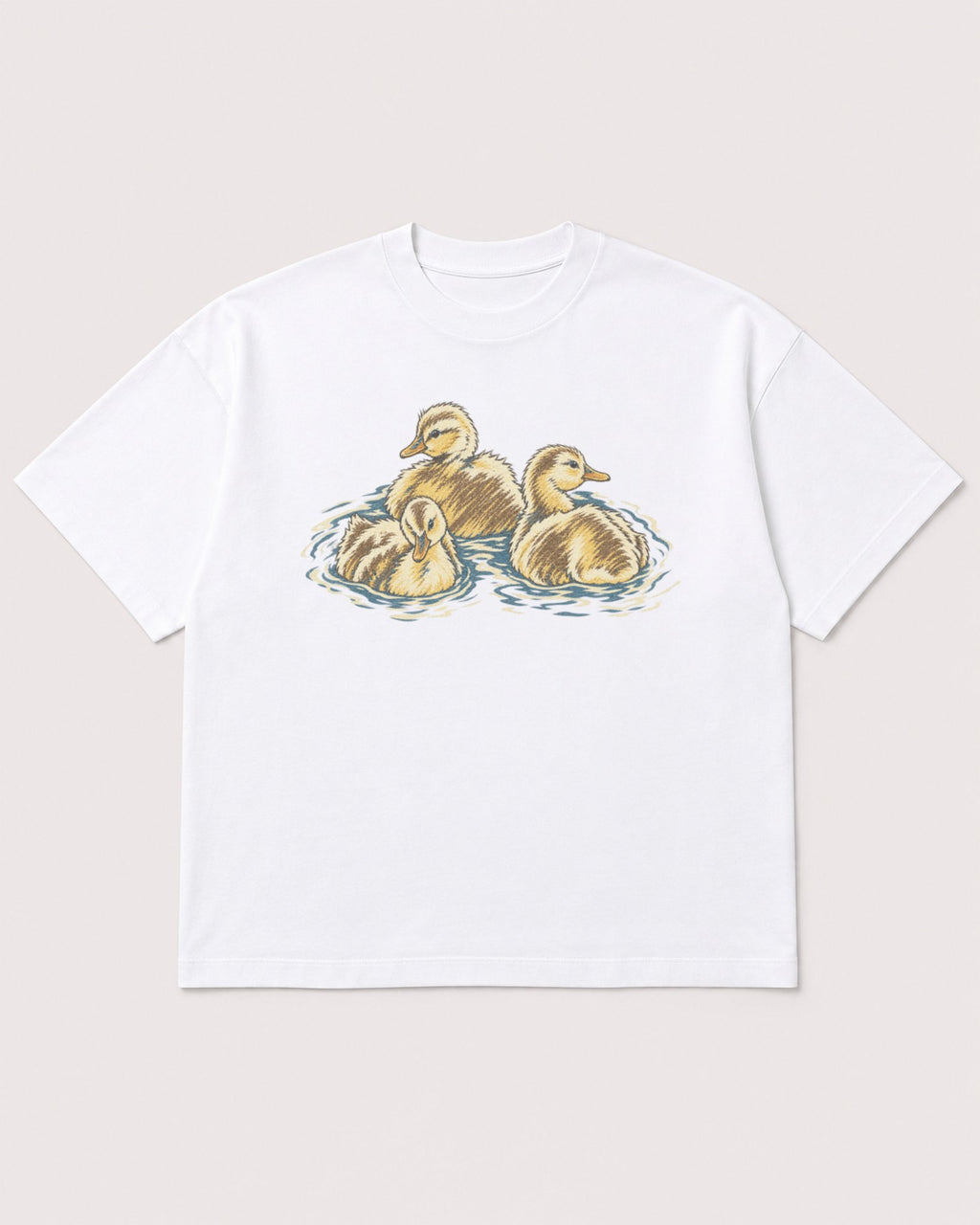Mockup Boxy Heavyweight Tee White product