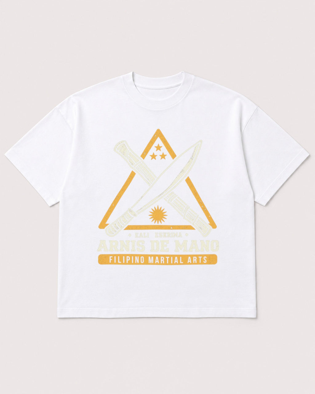 Mockup Boxy Heavyweight Tee White product
