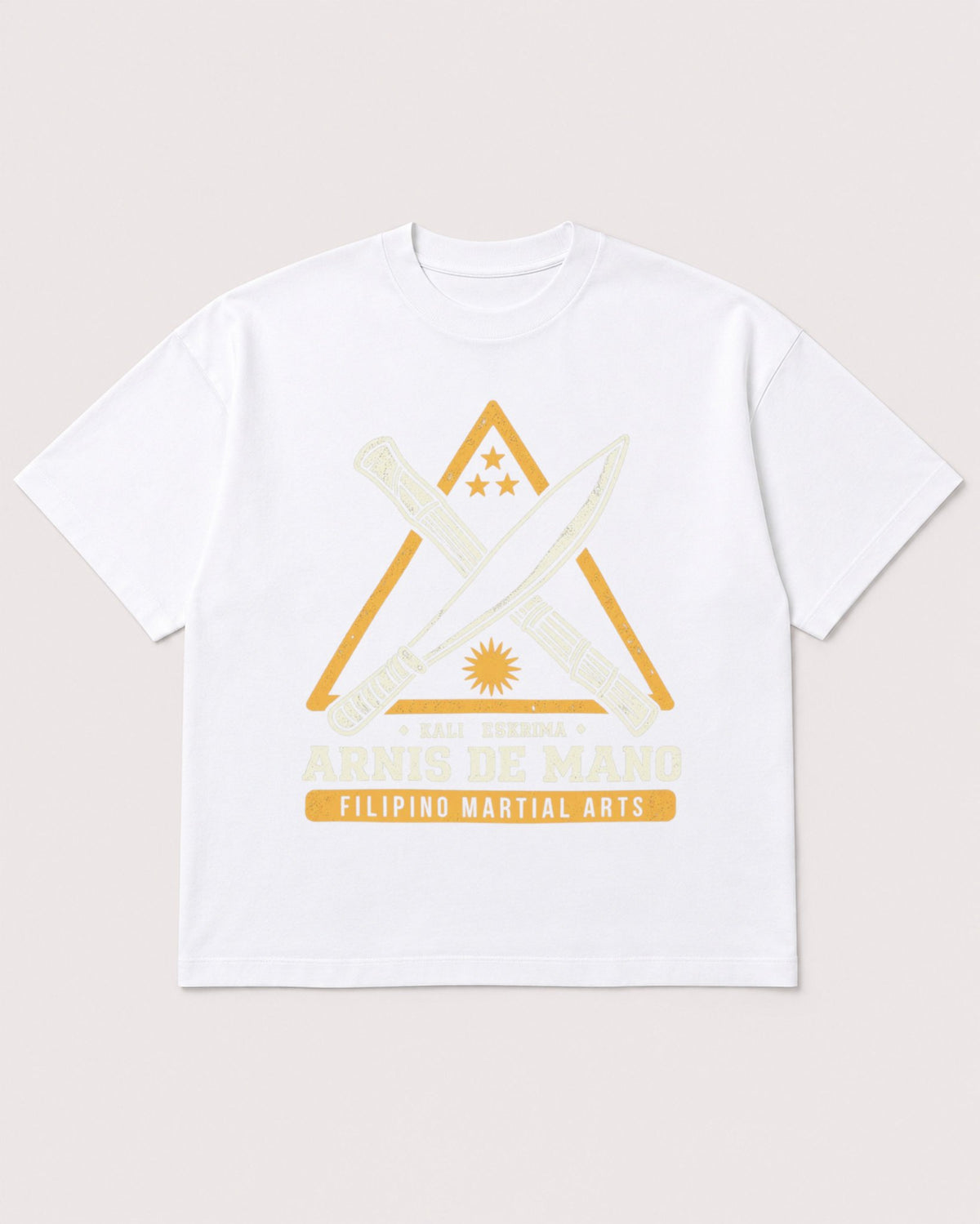 Mockup Boxy Heavyweight Tee White product