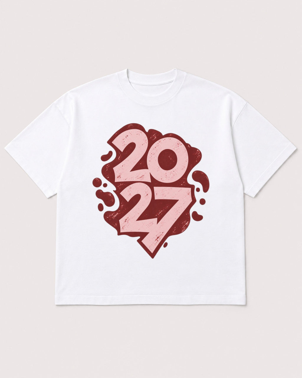Mockup Boxy Heavyweight Tee White product