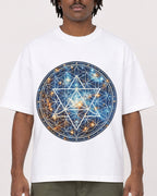 Mockup Boxy Heavyweight Tee White male close-up 04