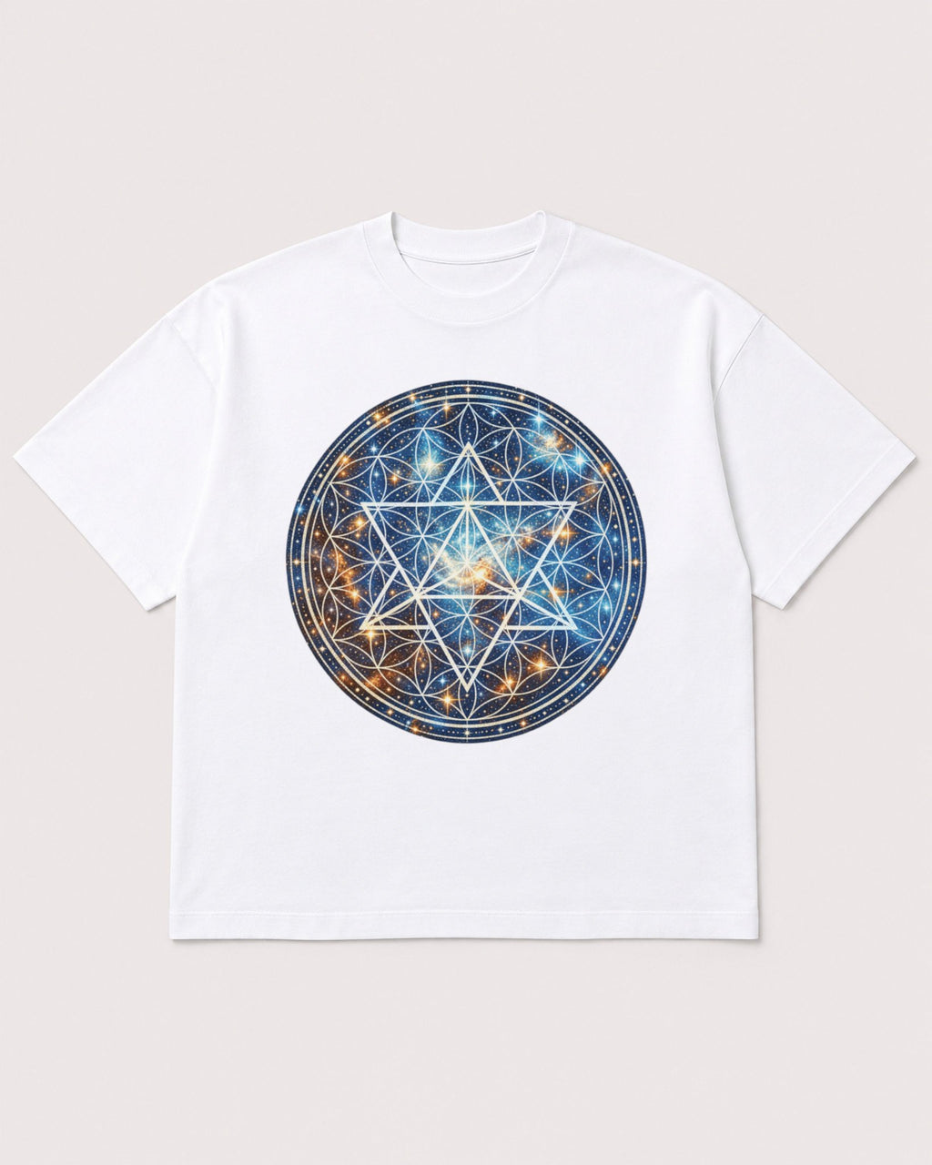 Mockup Boxy Heavyweight Tee White product