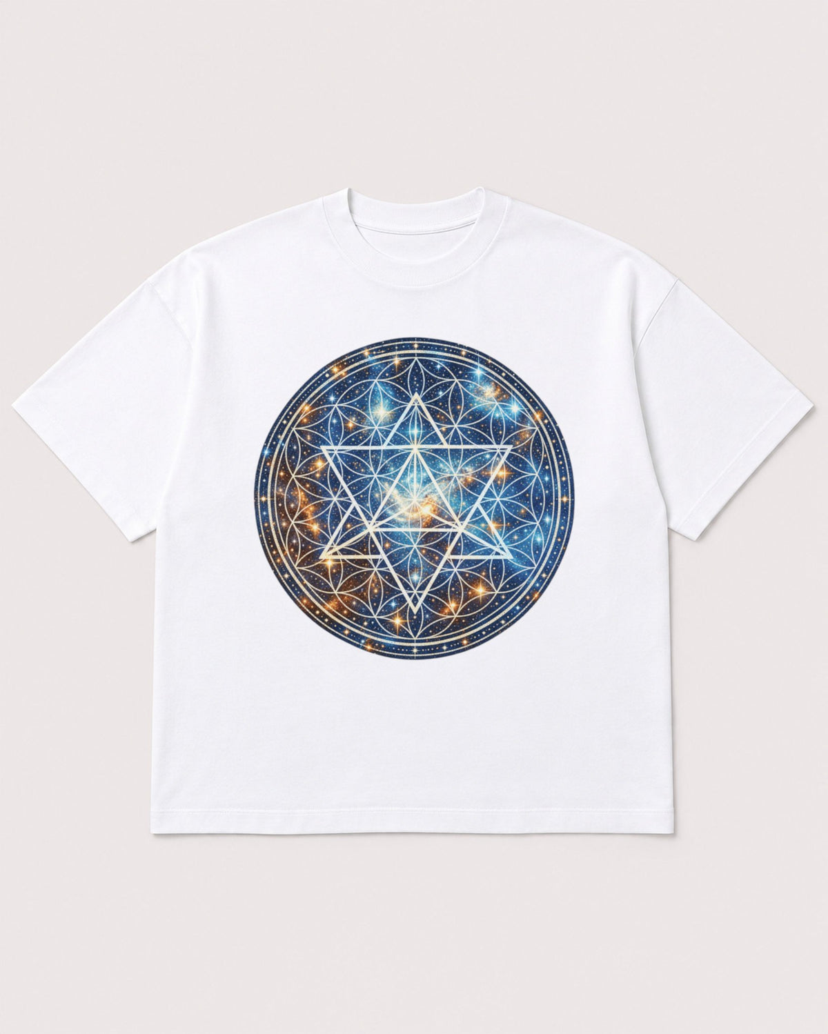 Mockup Boxy Heavyweight Tee White product