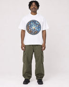 Mockup Boxy Heavyweight Tee White male full-body 04