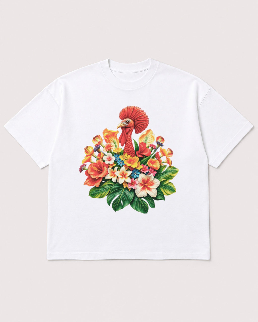 Mockup Boxy Heavyweight Tee White product