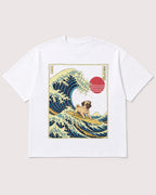 Mockup Boxy Heavyweight Tee White product