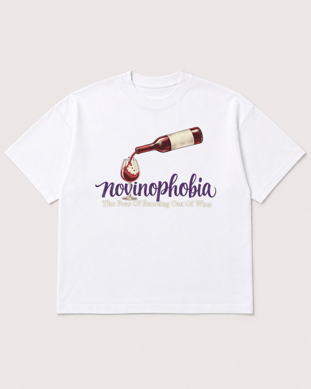 Mockup Boxy Heavyweight Tee White product