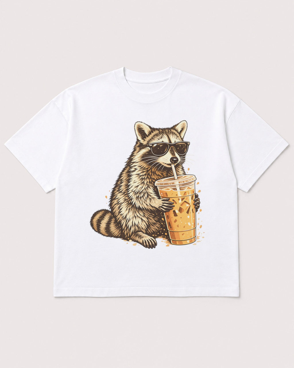 Mockup Boxy Heavyweight Tee White product