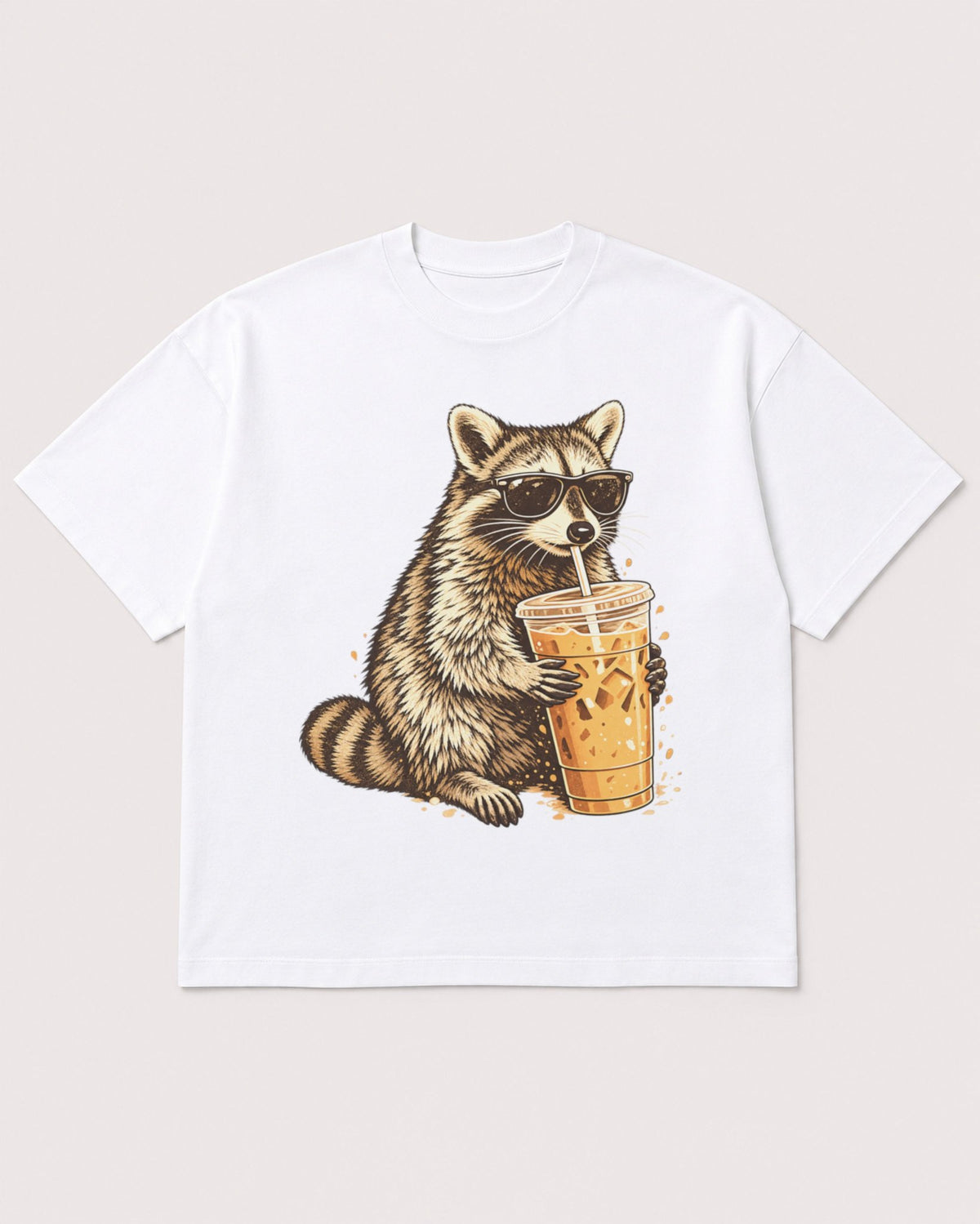 Mockup Boxy Heavyweight Tee White product