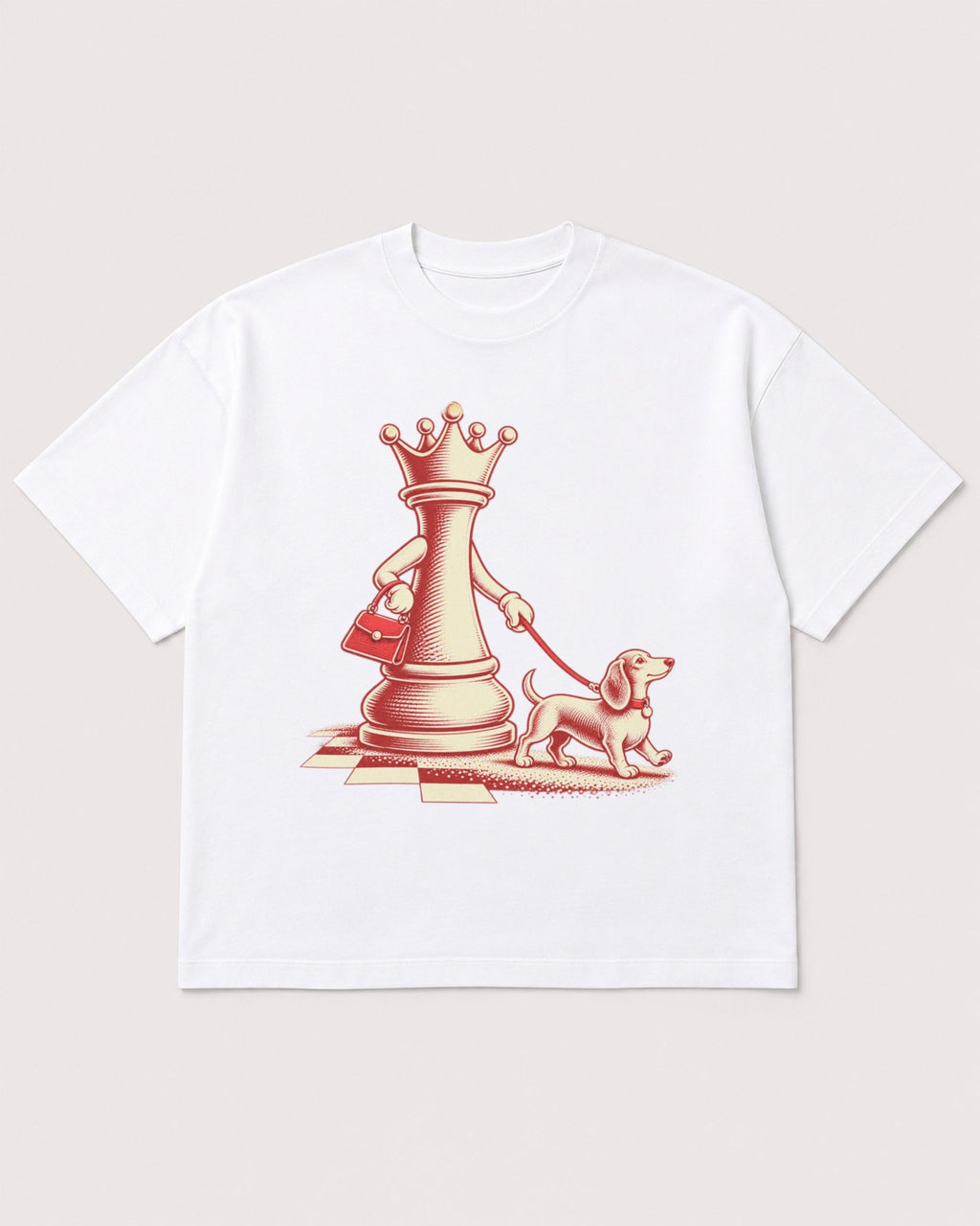 Mockup Boxy Heavyweight Tee White product