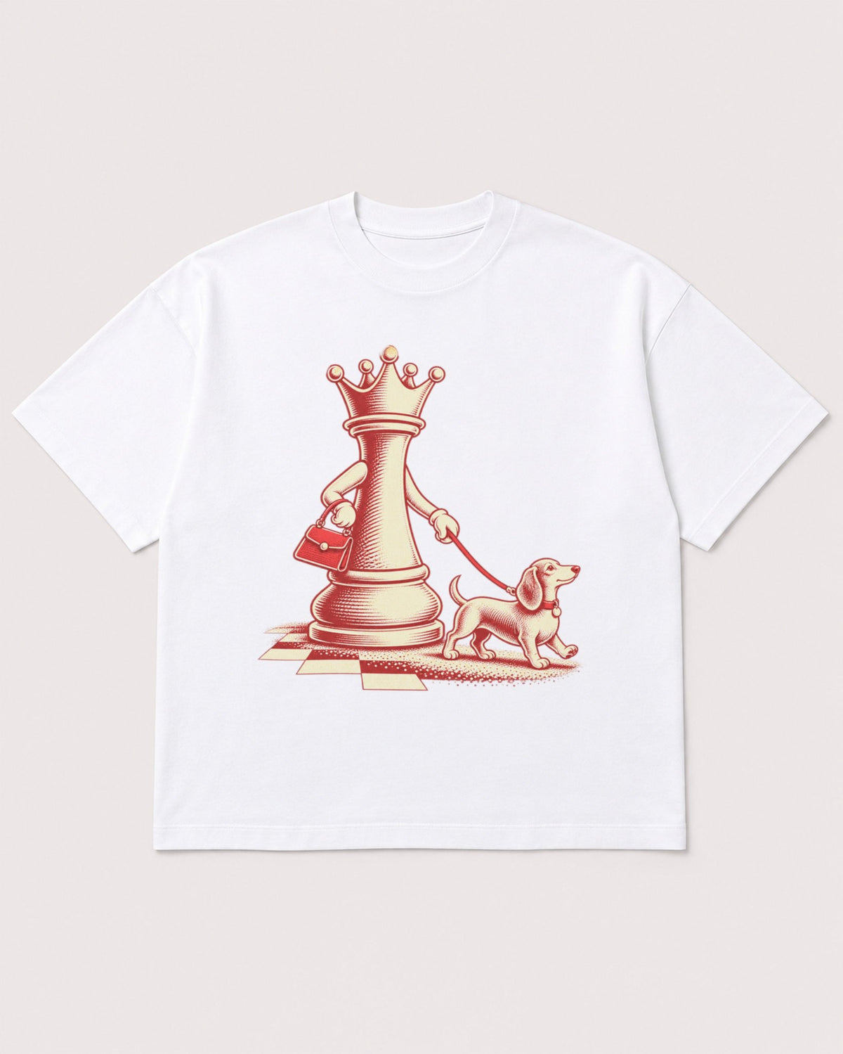 Mockup Boxy Heavyweight Tee White product