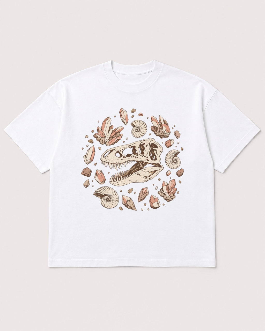 Mockup Boxy Heavyweight Tee White product