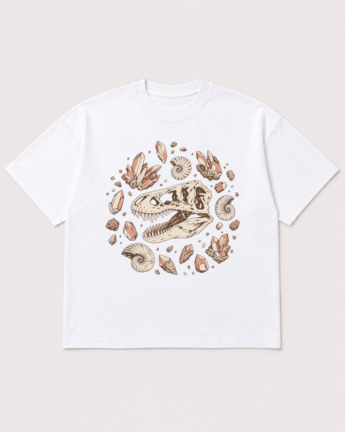 Mockup Boxy Heavyweight Tee White product