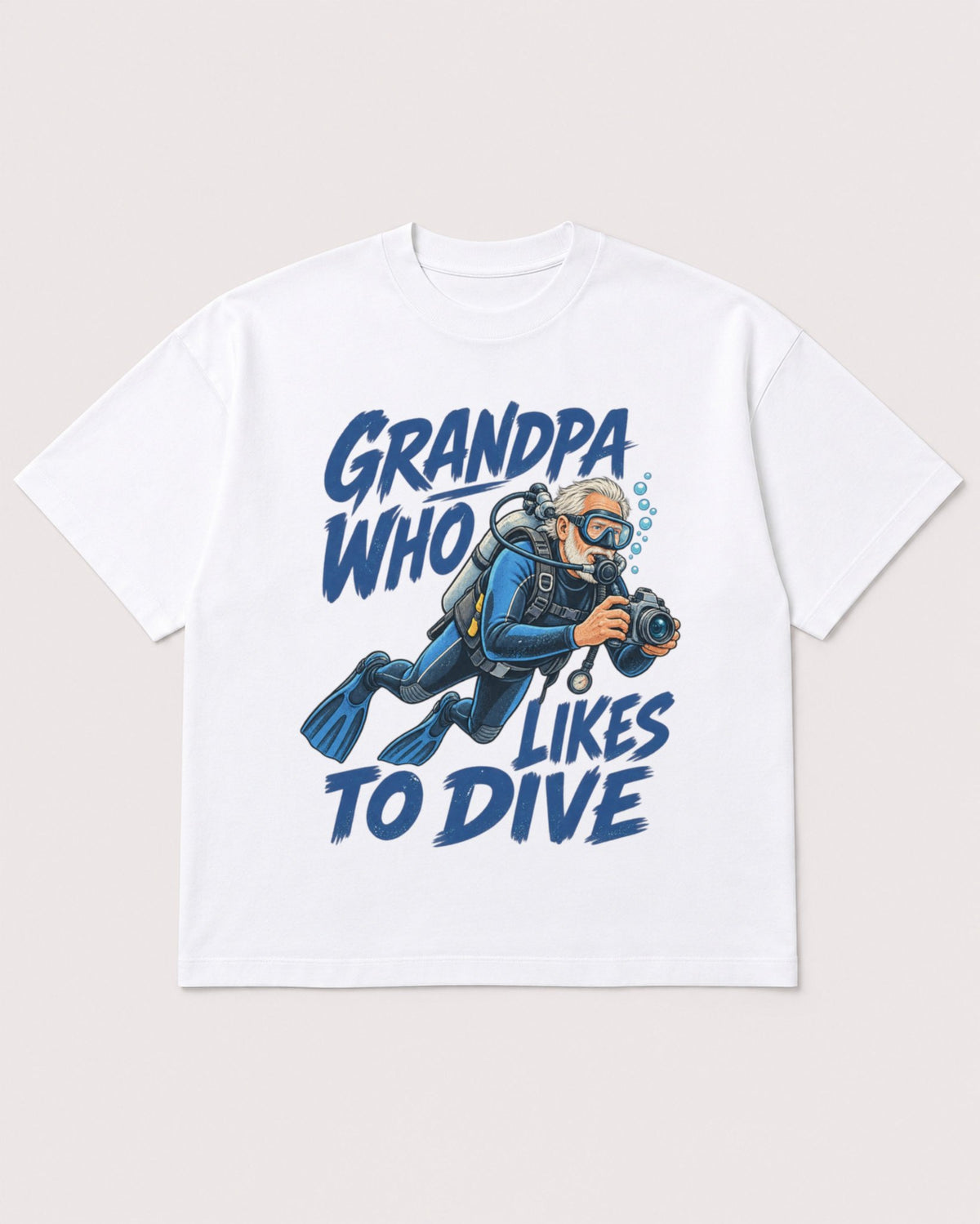Mockup Boxy Heavyweight Tee White product
