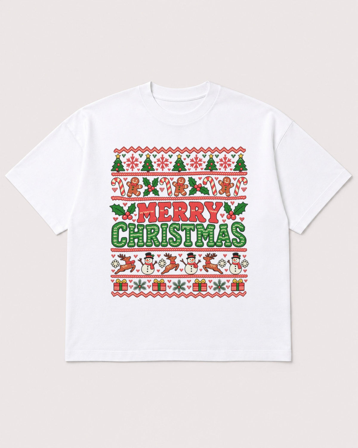 Mockup Boxy Heavyweight Tee White product