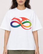 Mockup Boxy Heavyweight Tee White female close-up 02