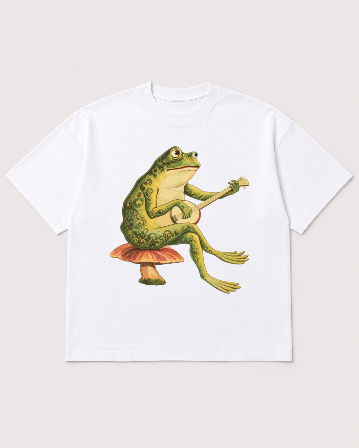 Mockup Boxy Heavyweight Tee White product
