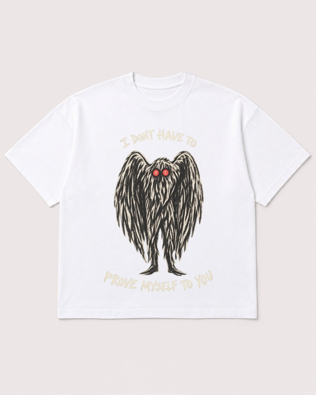 Mockup Boxy Heavyweight Tee White product