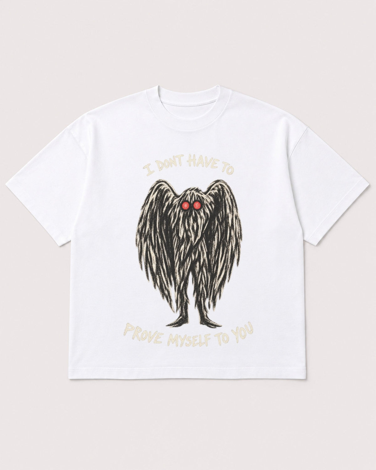 Mockup Boxy Heavyweight Tee White product