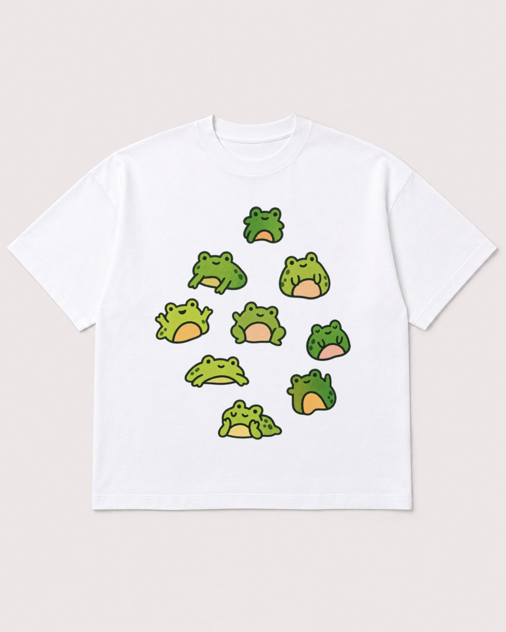 Mockup Boxy Heavyweight Tee White product