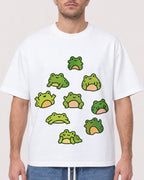 Mockup Boxy Heavyweight Tee White male close-up 08