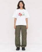 Mockup Boxy Heavyweight Tee White female full-body 02