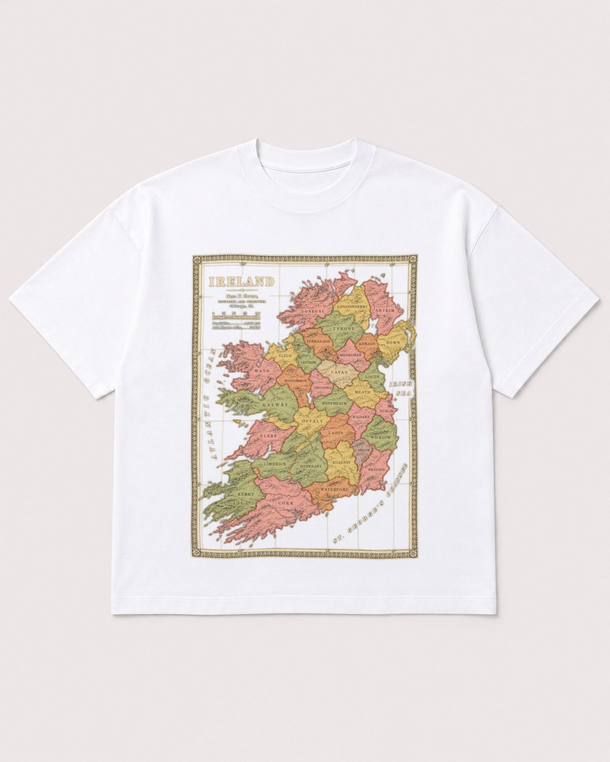 Mockup Boxy Heavyweight Tee White product