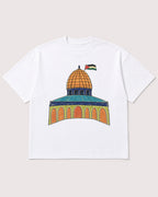 Mockup Boxy Heavyweight Tee White product