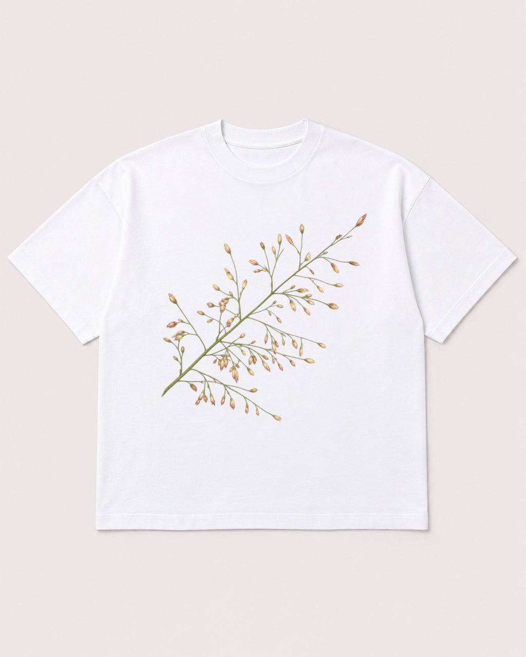 Mockup Boxy Heavyweight Tee White product