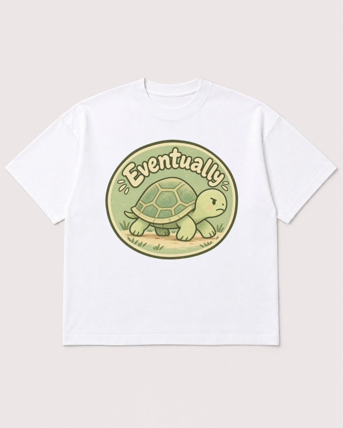 Mockup Boxy Heavyweight Tee White product