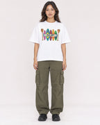 Mockup Boxy Heavyweight Tee White female full-body 02