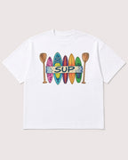 Mockup Boxy Heavyweight Tee White product