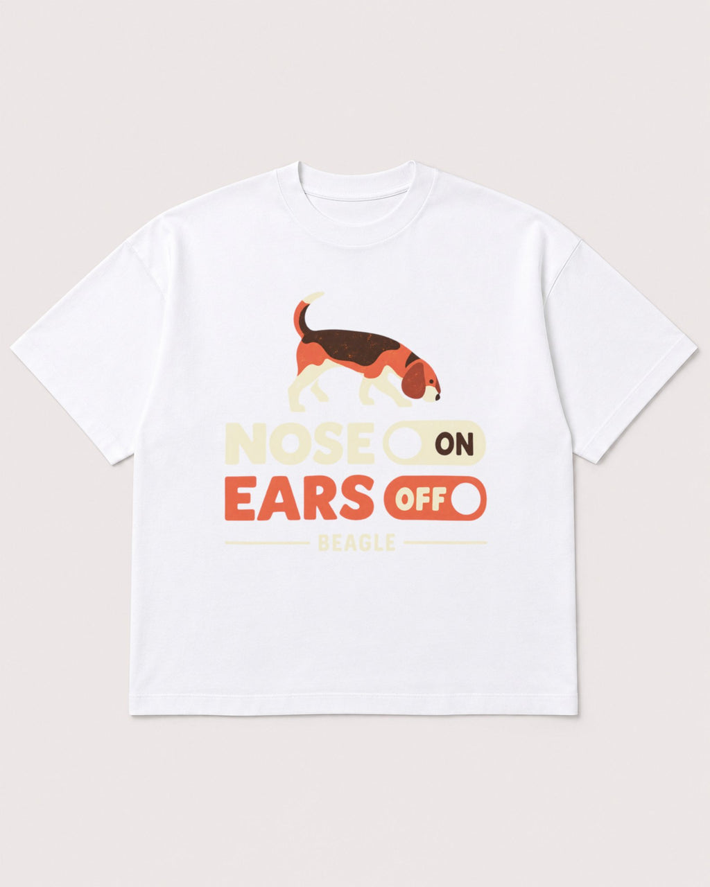 Mockup Boxy Heavyweight Tee White product