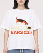 Mockup Boxy Heavyweight Tee White female close-up 31