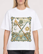 Mockup Boxy Heavyweight Tee White female close-up 08