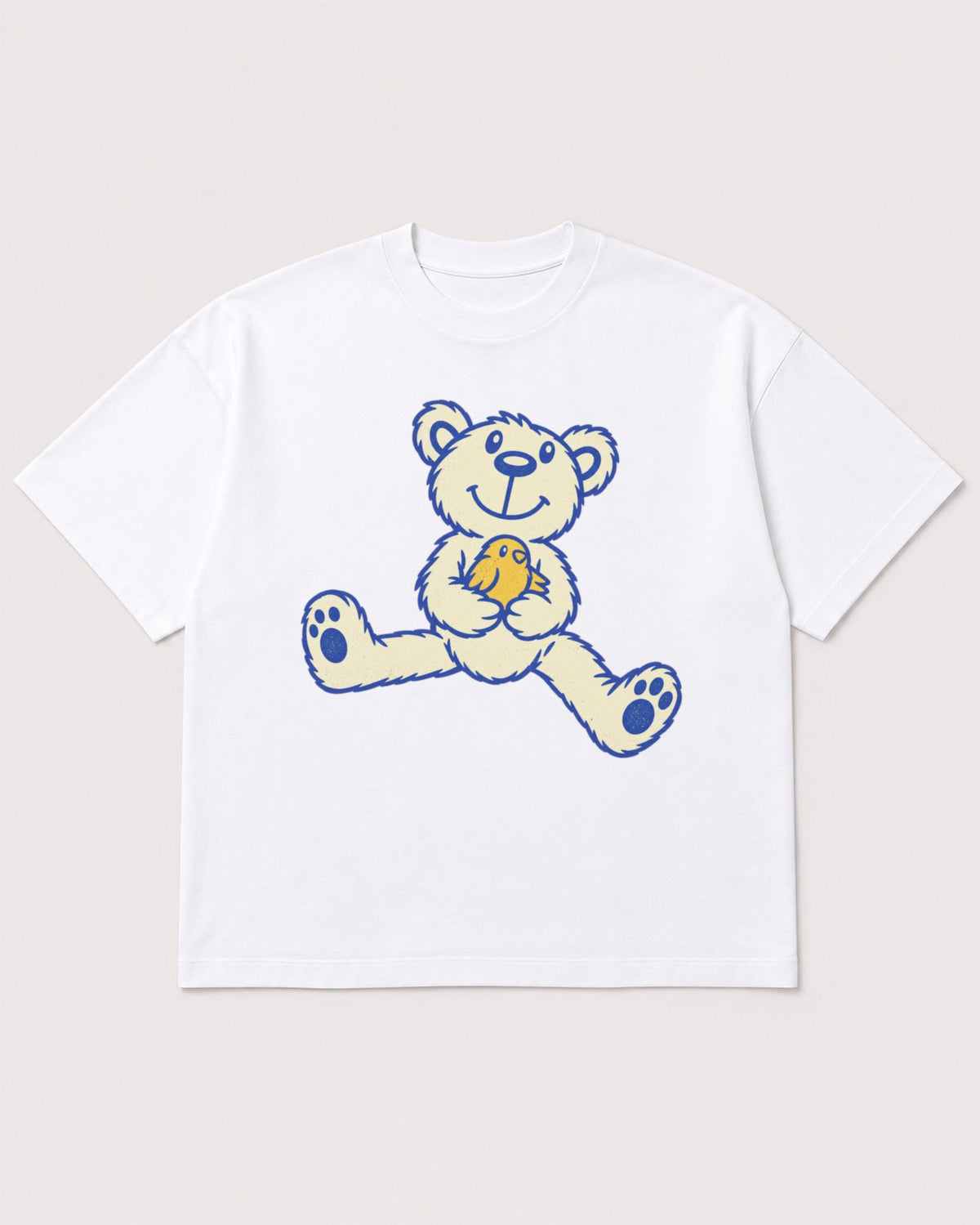 Mockup Boxy Heavyweight Tee White product