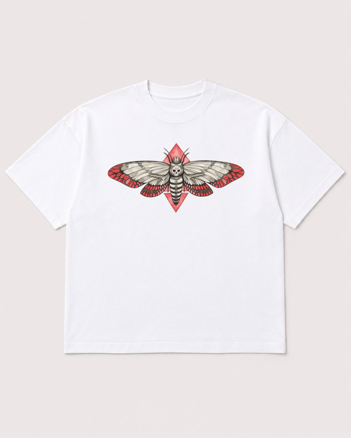 Mockup Boxy Heavyweight Tee White product