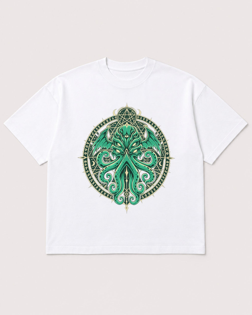 Mockup Boxy Heavyweight Tee White product
