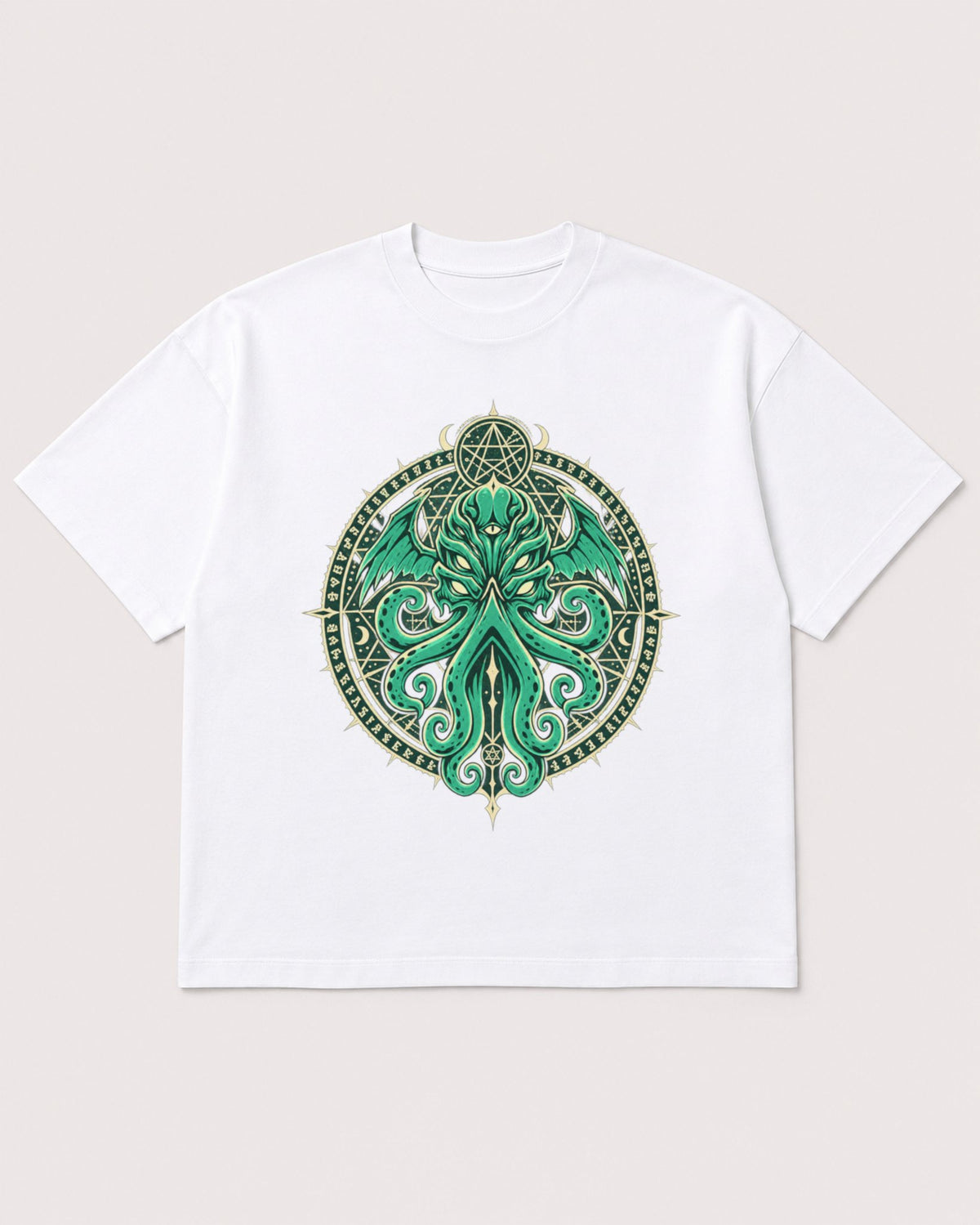 Mockup Boxy Heavyweight Tee White product