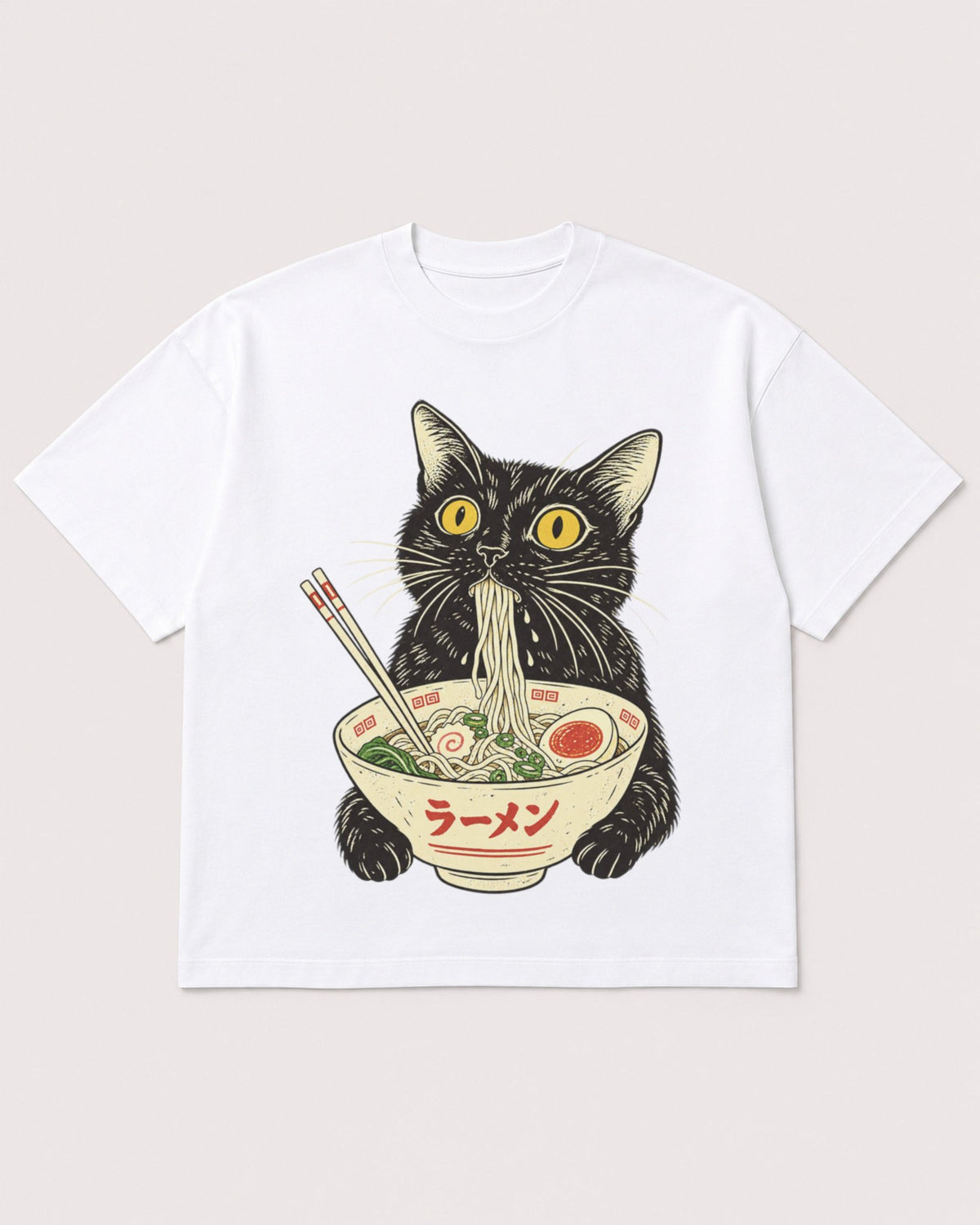 Mockup Boxy Heavyweight Tee White product