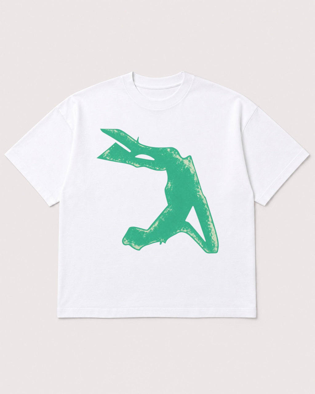 Mockup Boxy Heavyweight Tee White product