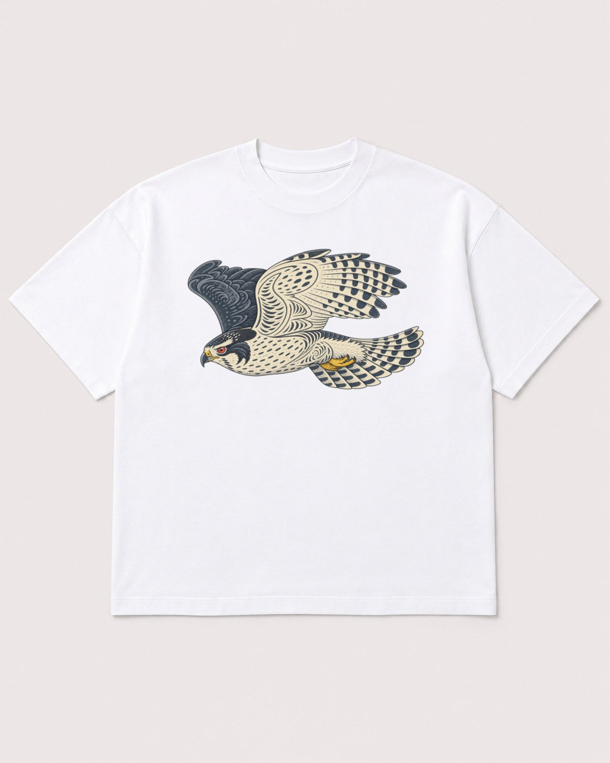 Mockup Boxy Heavyweight Tee White product
