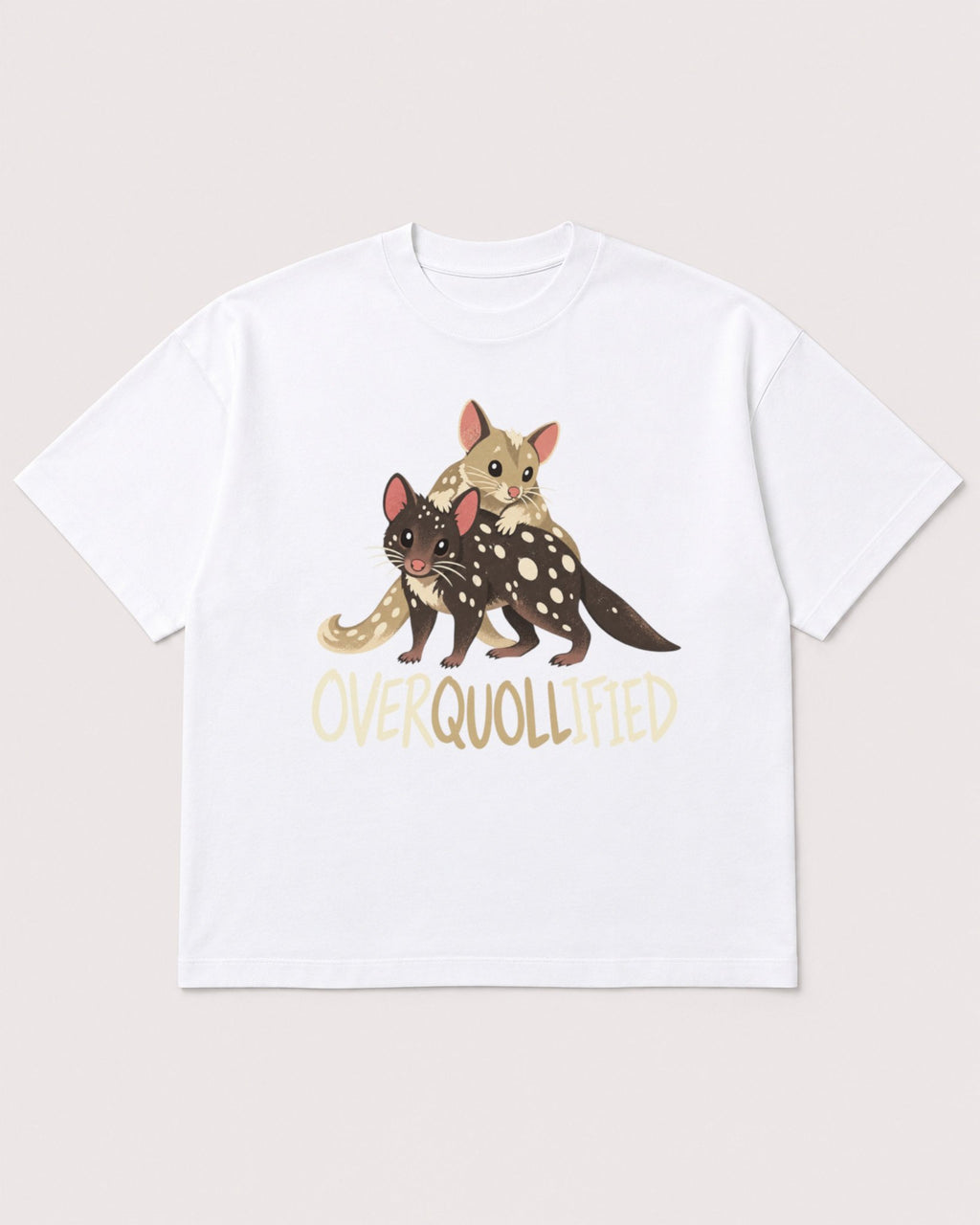 Mockup Boxy Heavyweight Tee White product