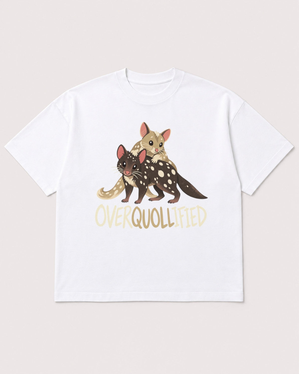 Mockup Boxy Heavyweight Tee White product